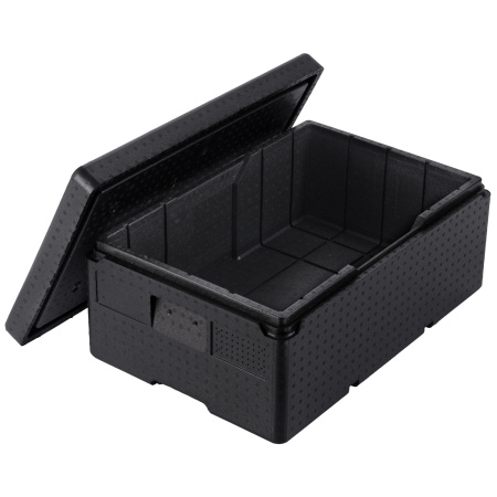 Термоконтейнер 33 л. 600*400*260 мм. для гастроем. h=150 мм. (-40°C до +110°C), плотность 60кг/м3, п/п MGprof /1/2/