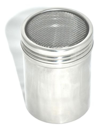 Емкость для сыпучих прод. 0,3 л. с мелк. сеткой нерж. MGsteel /1/144/ Емкость для сыпучих прод. 0,3 л. с мелк. сеткой нерж. MGsteel /1/144/