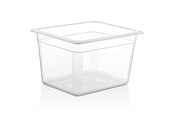 Гастроемкость 1/2 h=200 мм. 11 л. п/п прозрачная GP /1/12/ Гастроемкость 1/2 h=200 мм. 11 л. п/п прозрачная GP /1/12/