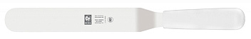 Лопатка 36 см. изогнутая раб. часть 20,5*3,5 см. нерж. узкая с пластик. ручкой, белая Icel /1/6/ Лопатка 36 см. изогнутая раб. часть 20,5*3,5 см. нерж. узкая с пластик. ручкой, белая Icel /1/6/