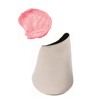 Насадка кондитер. "Лепесток" d=24/17 мм. нерж. (BX0123) /1/ Насадка кондитер. "Лепесток" d=24/17 мм. нерж. (BX0123) /1/