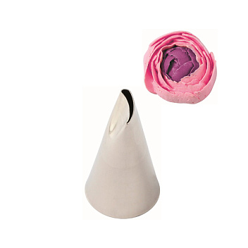 Насадка кондитер. "Лепесток" d=24/13 мм. нерж. (BX0120) /1/ Насадка кондитер. "Лепесток" d=24/13 мм. нерж. (BX0120) /1/