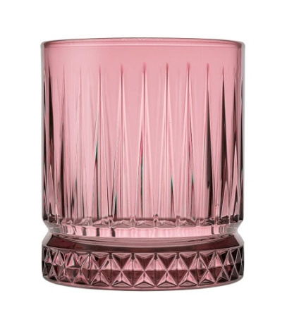 Олд Фэшн 355 мл. d=84 мм. h=98 мм. розовый Элизия /12/864/ Олд Фэшн 355 мл. d=84 мм. h=98 мм. розовый Элизия /12/864/